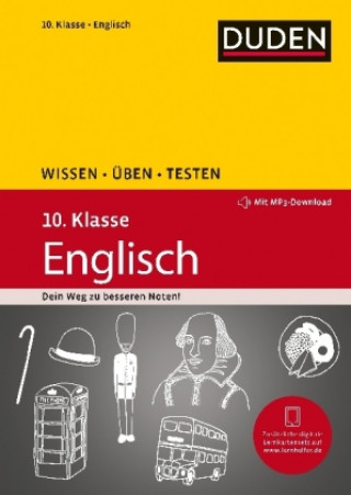 Kniha Wissen - Üben - Testen: Englisch 10. Klasse Anja Steinhauer