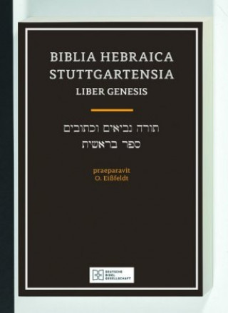 Kniha Biblia Hebraica Stuttgartensia / Liber Genesis Otto Eißfeldt
