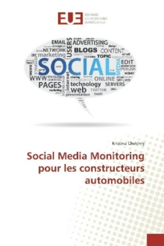 Knjiga Social Media Monitoring pour les constructeurs automobiles Kristina Chekhriy