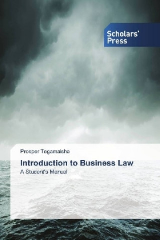 Kniha Introduction to Business Law Prosper Tegamaisho