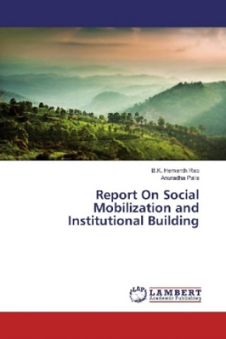 Kniha Report On Social Mobilization and Institutional Building B. K. Hemanth Rao