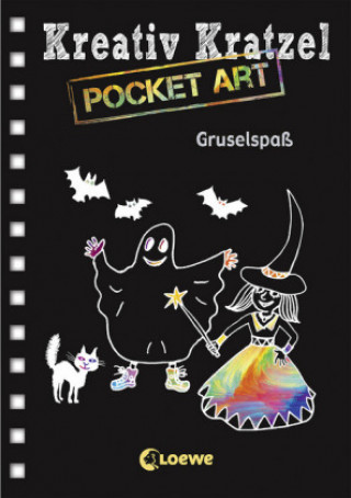 Carte Kreativ-Kratzel Pocket Art: Gruselspaß Bianca Schaalburg
