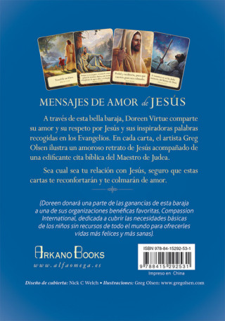 Carte Mensajes de amor de Jesús Doreen Virtue