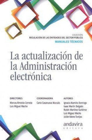 Knjiga La actualización de la Administración electrónica 