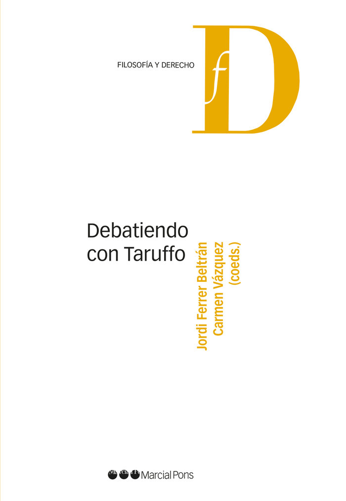 Carte Debatiendo con Taruffo 