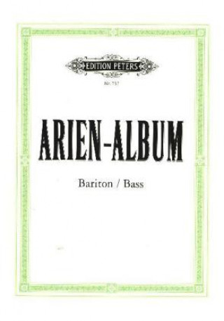 Nyomtatványok Arien-Album - Berühmte Arien für Bariton und Bass Alfred Dörffel