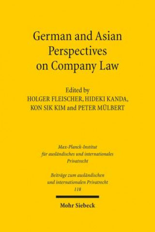 Книга German and Asian Perspectives on Company Law Holger Fleischer