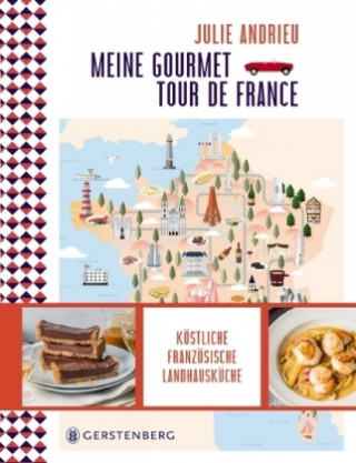 Carte Meine Gourmet-Tour de France Julie Andrieu