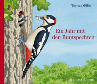 Carte Ein Jahr mit den Buntspechten Thomas Müller