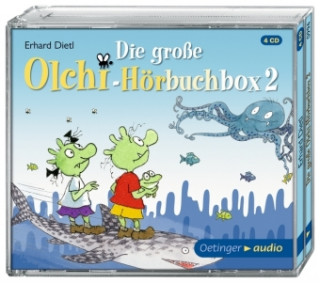 Audio Die große Olchi-Hörbuchbox 2. Tl.2, 4 Audio-CD Erhard Dietl