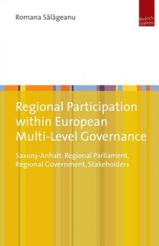 Könyv Regional Participation within European Multi-Level Governance Romana Salageanu