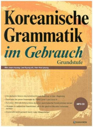 Kniha Koreanische Grammatik im Gebrauch - Grundstufe Jean-myung Ahn