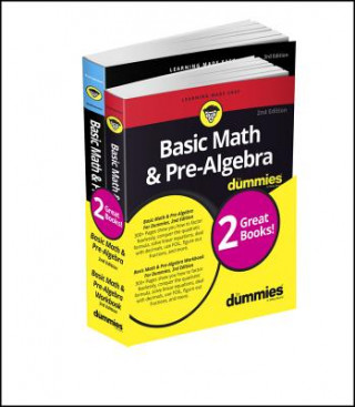 Carte Basic Math & Pre-Algebra For Dummies Book + Workbo ok Bundle 2e Mark Zegarelli