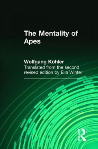 Kniha Mentality of Apes Wolfgang Kohler