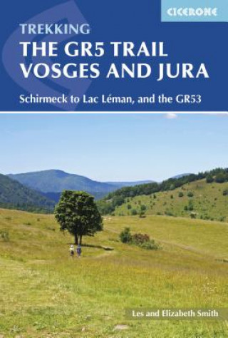 Carte GR5 Trail - Vosges and Jura Les Smith