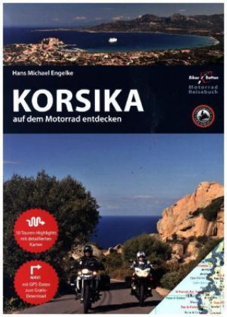 Kniha Motorradreiseführer  Korsika Hans Michael Engelke