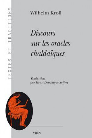 Kniha FRE-DISCOURS SUR LES ORACLES C Henri-Dominique Saffrey