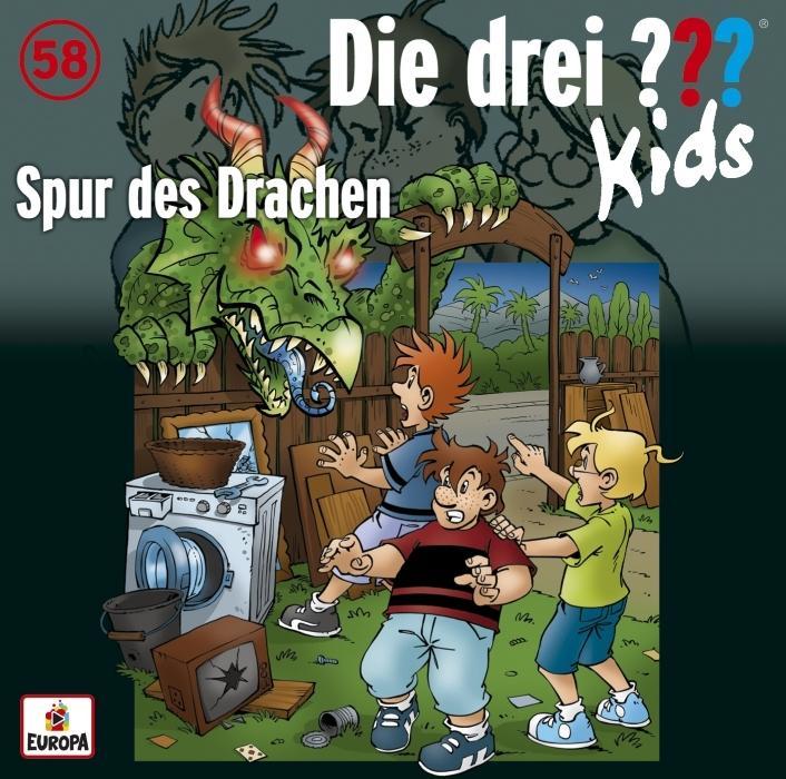 Hanganyagok Die drei ??? Kids 58. Spur des Drachen Ulf Blanck