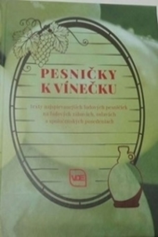 Kniha Pesničky k vínečku collegium
