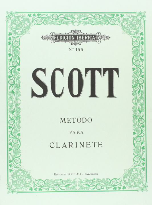 Książka Método para Clarinete R. SCOTT