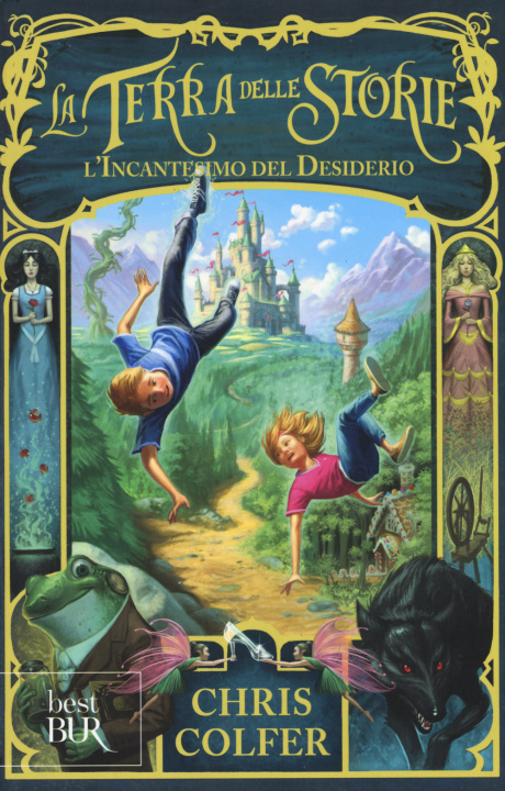 Libro L'incantesimo del desiderio. La terra delle storie Chris Colfer