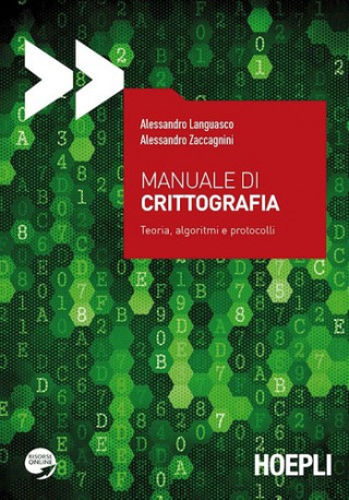 Carte Manuale di crittografia. Teoria, algoritmi e protocolli Alessandro Languasco