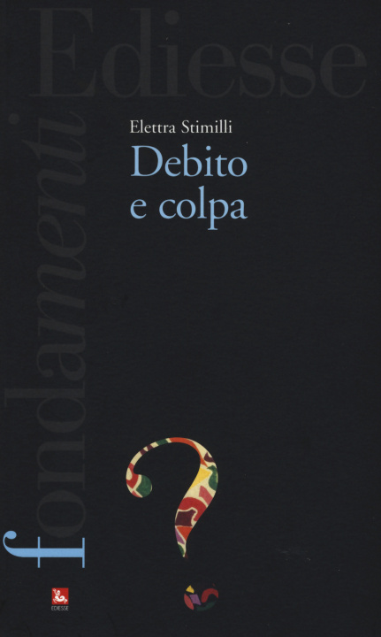 Book Debito e colpa Elettra Stimilli