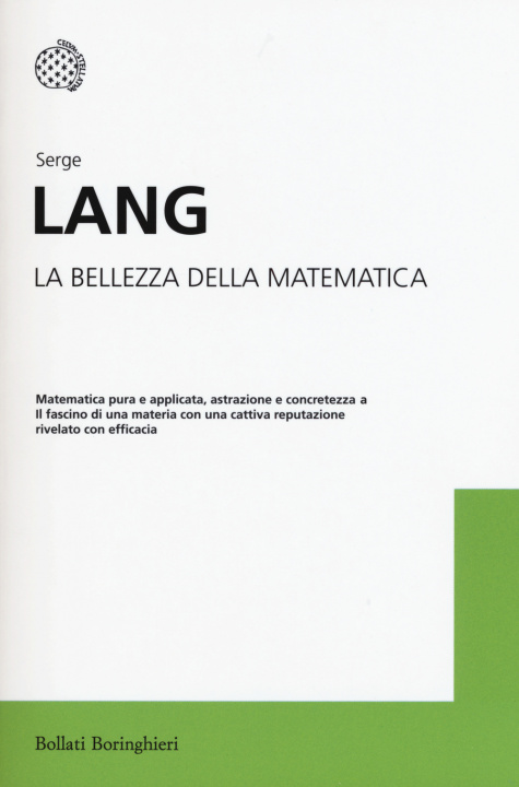 Kniha La bellezza della matematica Serge Lang