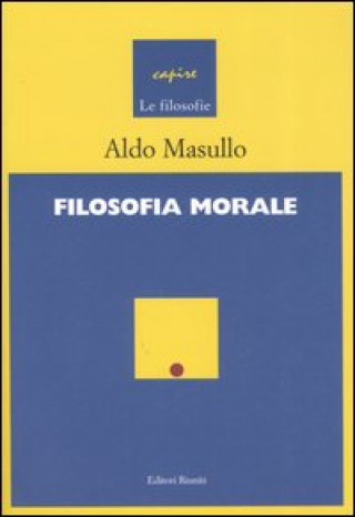 Kniha Filosofia morale Aldo Masullo