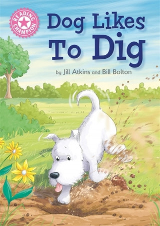 Kniha Reading Champion: Dog Likes to Dig Jill Atkins