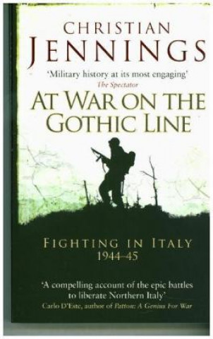 Kniha At War on the Gothic Line Christian Jennings