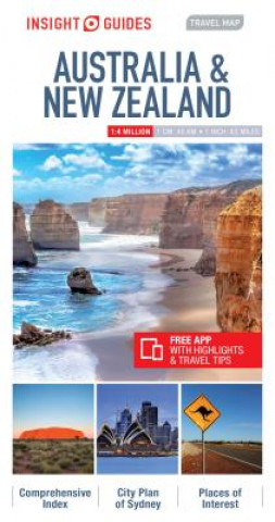 Printed items Insight Guides Travel Map Australia & New Zealand Insight Guides