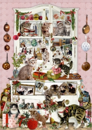 Calendar / Agendă Wand-Adventskalender - Katzen im Advent Barbara Behr