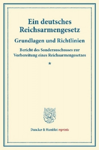 Carte Ein deutsches Reichsarmengesetz. 