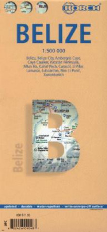 Printed items Borch Map Belize 