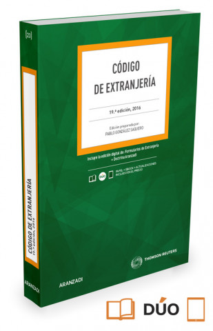 Book CODIGO EXTRANJERIA 2016 