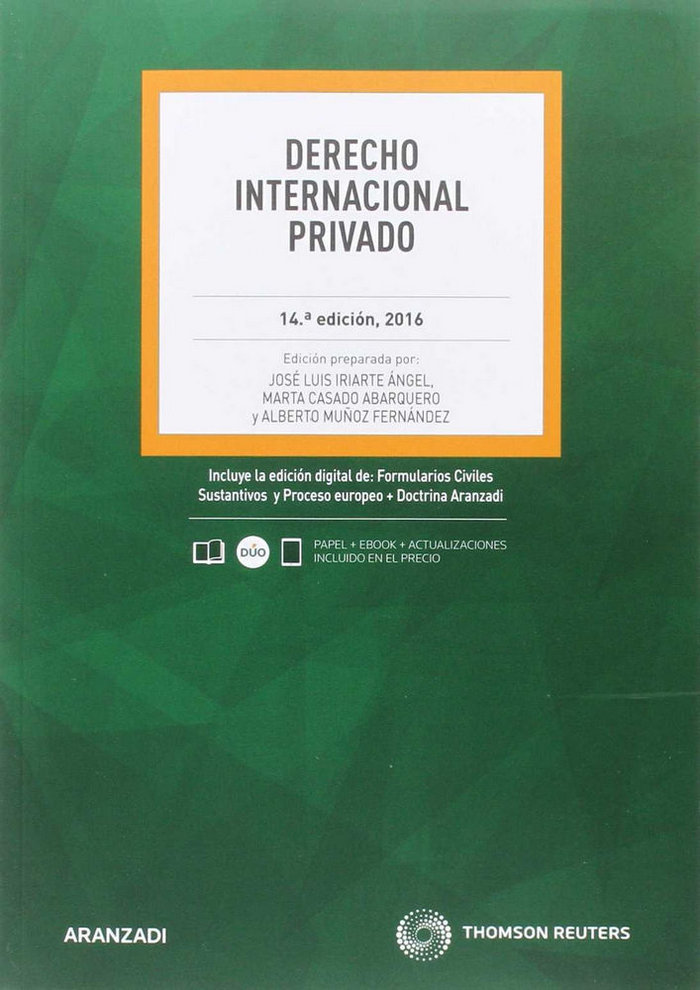 Carte Derecho internacional privado 