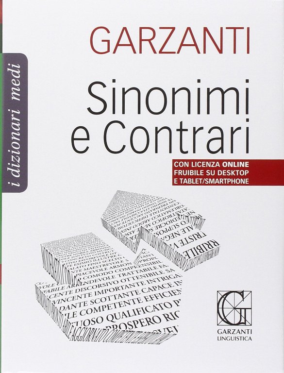 Книга Dizionario medio dei sinonimi e contrari 