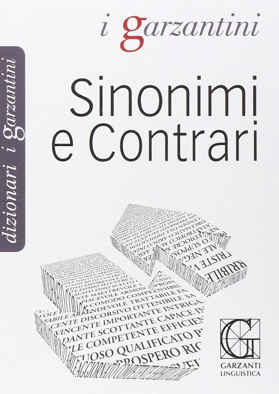 Kniha Dizionario dei sinonimi e contrari 