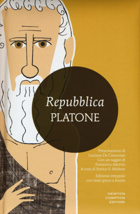 Книга Repubblica. Testo greco a fronte. Ediz. integrale Platone