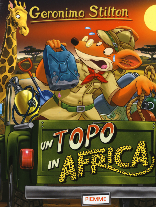 Kniha Un topo in Africa Geronimo Stilton