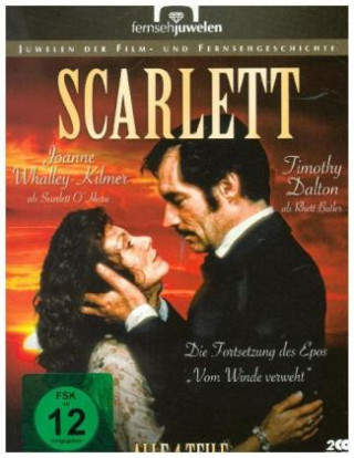 Видео Scarlett (1-4), 2 DVD John Erman