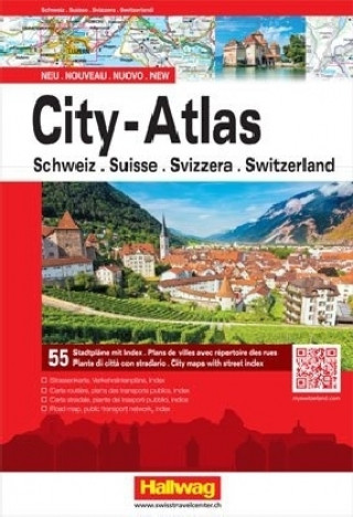 Carte Autoatlas Schweiz City-Atlas 