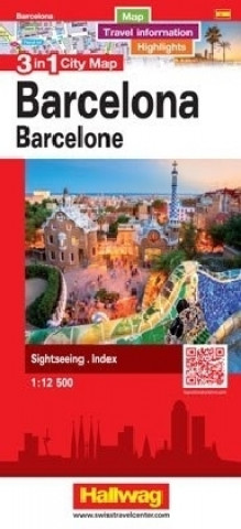 Nyomtatványok Stadtplan Barcelona 1:12 500 