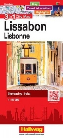Nyomtatványok Stadtplan Lissabon 1:15 000 