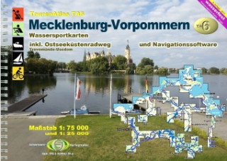 Carte Tourenatlas Nr. 6  Mecklenburg-Vorpommern 