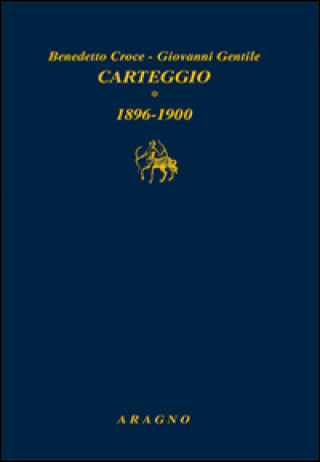 Libro Carteggio Benedetto Croce