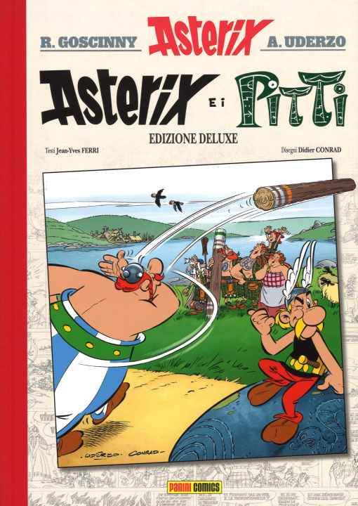 Kniha Asterix in Italian Didier Conrad