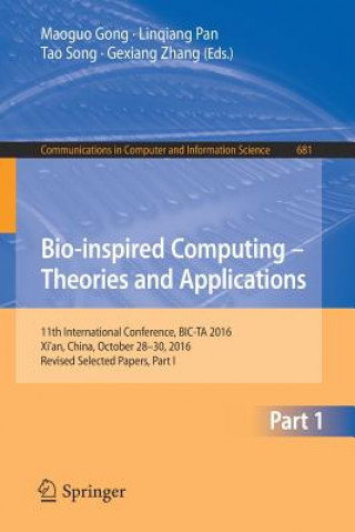 Carte Bio-inspired Computing - Theories and Applications Maoguo Gong