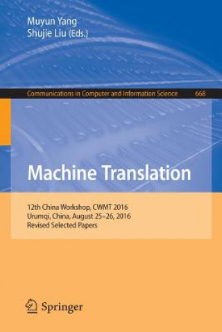 Книга Machine Translation Muyun Yang
